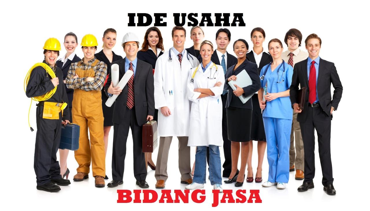 contoh usaha dibidang jasa adalah terbaru