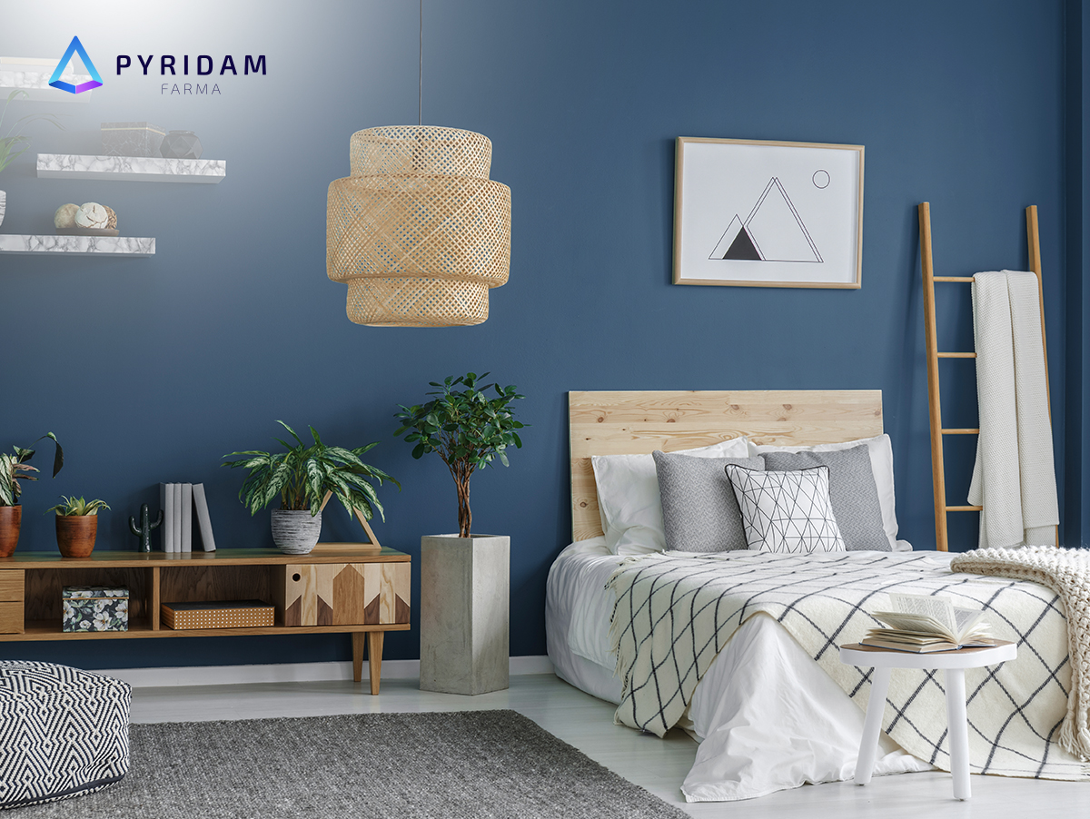 kamar tidur pilihan nyaman paling menenangkan gypsum baca grc plafon pilih biru