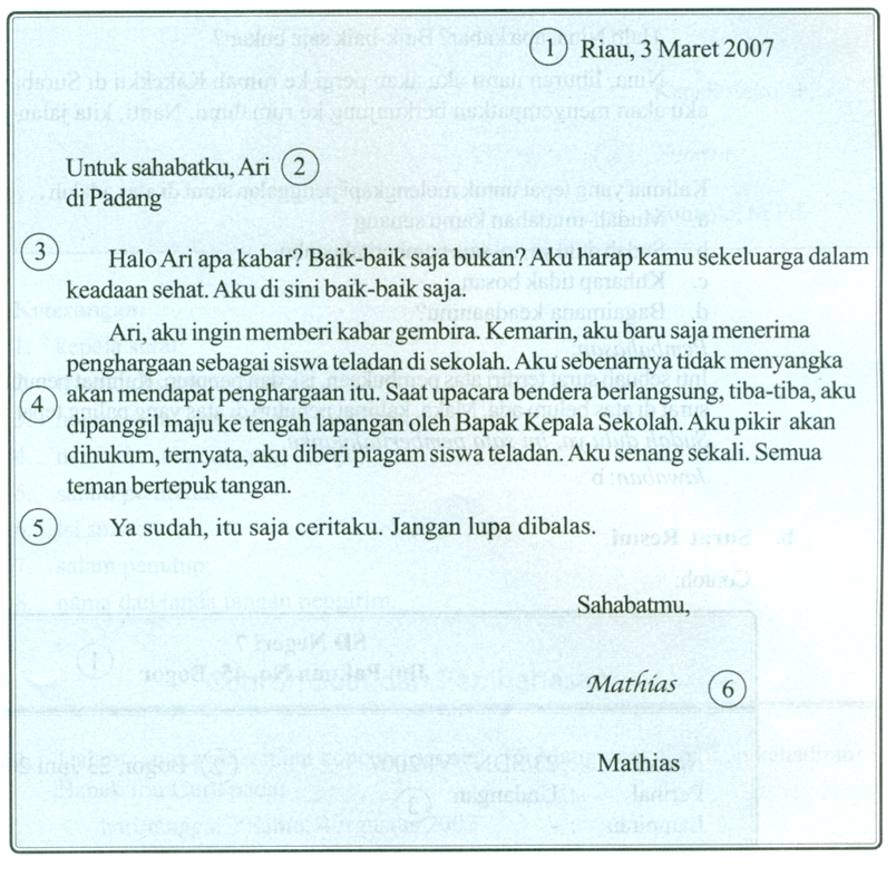 surat sahabat teman pribadi pena bahasa inggris artinya contohsurat singkat mendambakan membuat