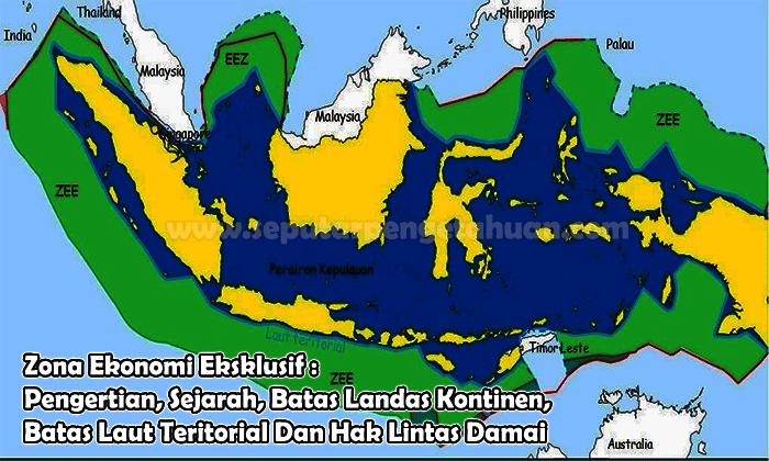 kontinen landas daya barat klaim pulau sumatra republika