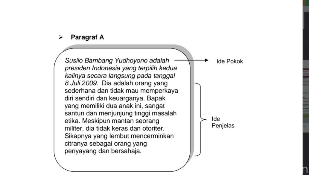 gagasan utama dalam cerita disebut