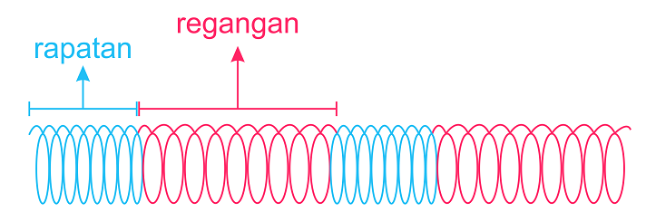 gelombang longitudinal tidak dapat mengalami