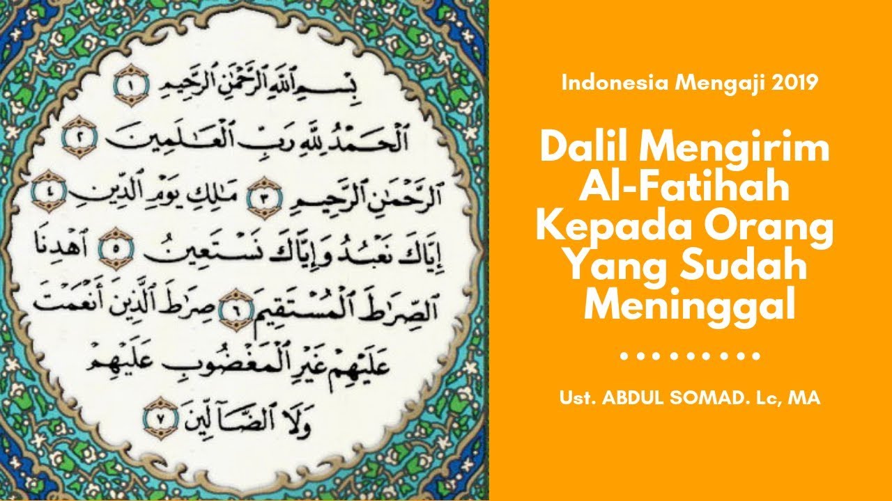 al fatihah untuk orang meninggal terbaru