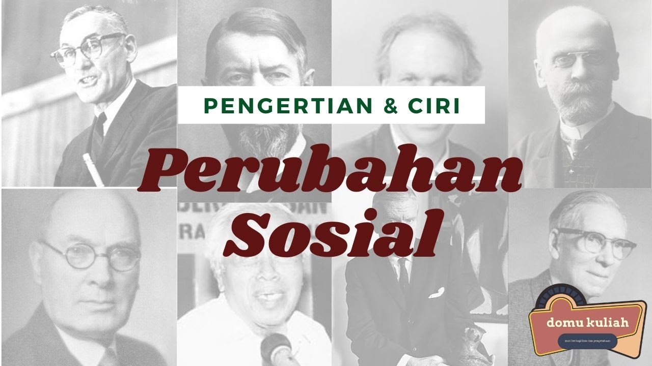 perubahan sosial menurut para ahli