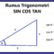 rumus sin cos tan trigonometri terbaru